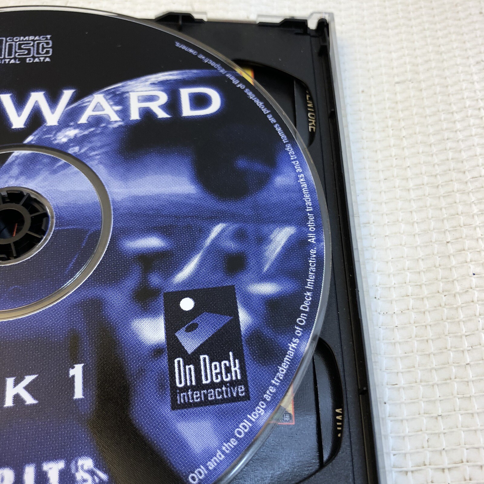 The Ward PC 2000 2 Disc Set CDROM On Deck Fragile Bits Take 2 Interactive XP 98