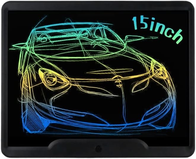 Richgv LCD Writing Tablet 15 " Electronic Graphics Tablets Doodle Pads Black New