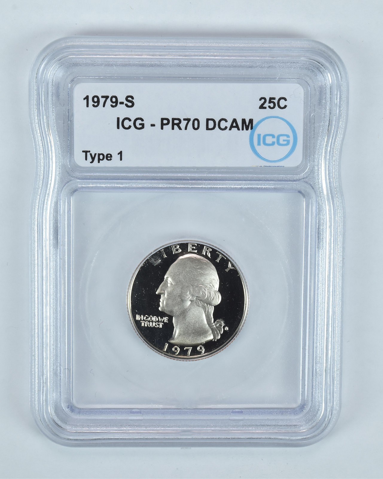 1979-S Washington Quarter Type 1 PR70 DCAM ICG