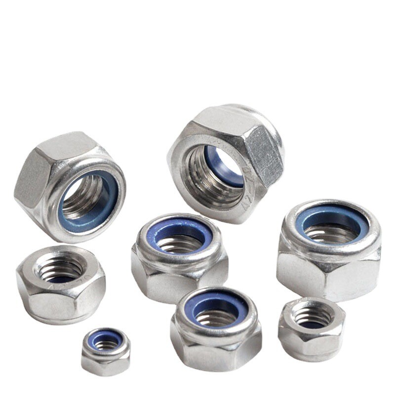 M2-M5 Hex Hexagon Nylon Insert Lock Nut Self–locking Nylock Locknut
