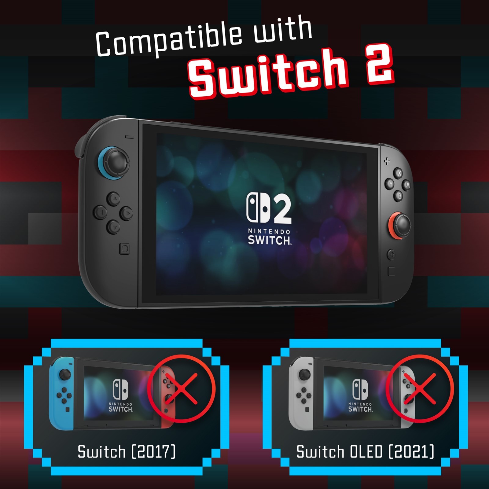 Fosmon Charging Station for Nintendo Switch 2 Controller Joy Con Charger