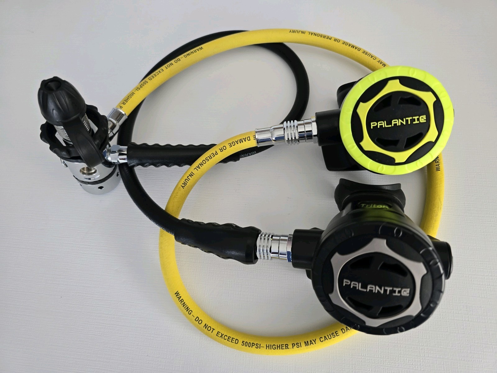 Palantic AS101 DIN Dive Scuba Diving Regulator & Octopus Combo