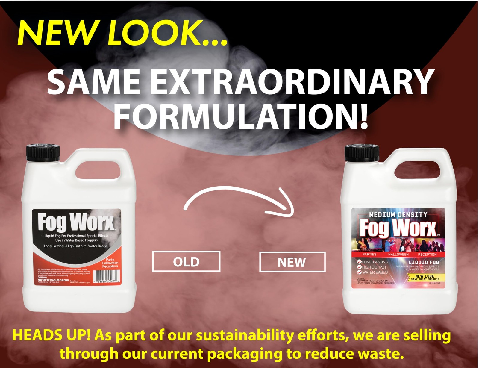 Fog Machine Fluid 32oz Premium Odorless Medium Density High Output