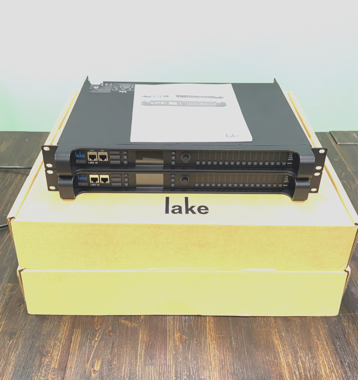 Lake LMX48 Audio System Processor for Loudspeaker Management (lot of 2) THS