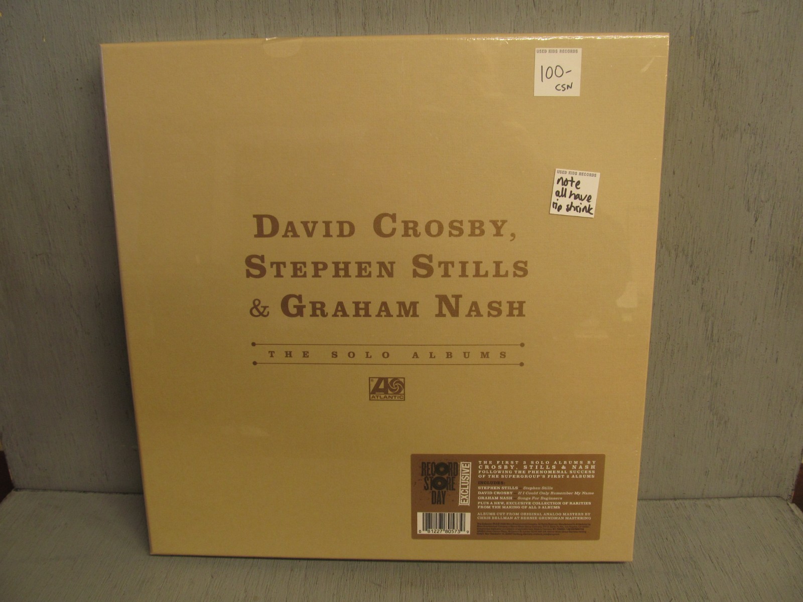 CROSBY / STILLS / NASH Solo Albums RSD 2026 LP BOX SET sealed VINYL Record NEW
