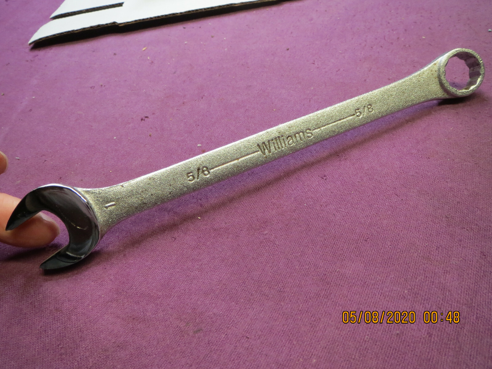 Williams 5/8 Combination Wrench 1164 USA Nice!!
