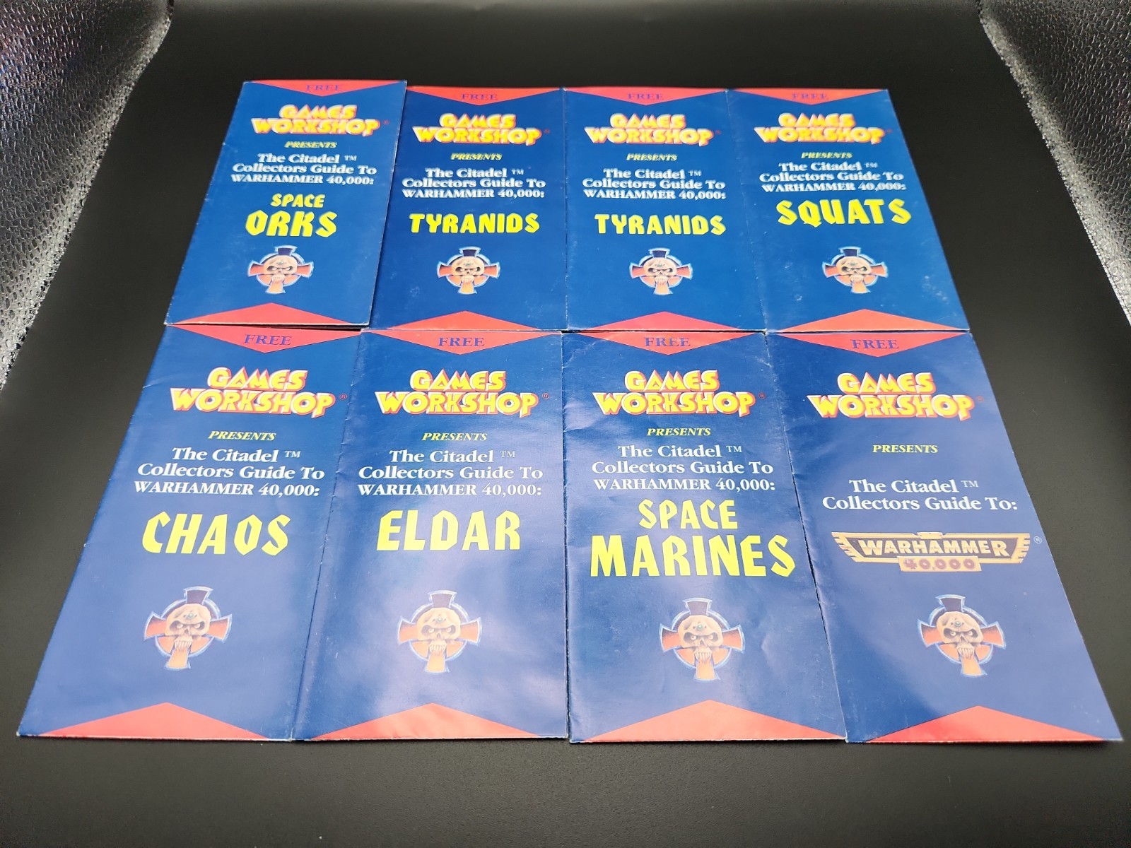 GW Warhammer 40K Advertisements Vintage  8 Total