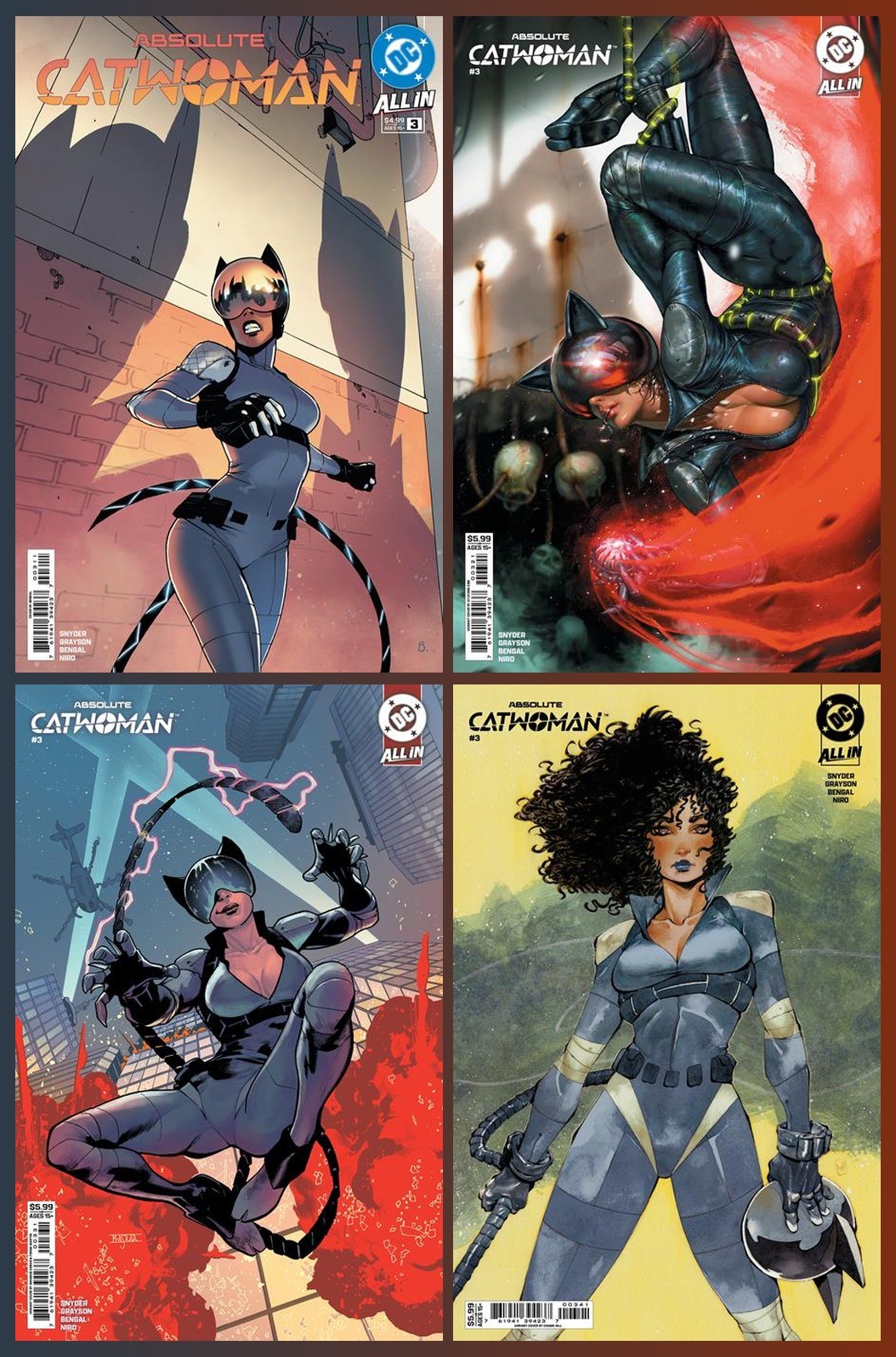 Absolute Catwoman #3 (Presale 08/12/26 Release)Pick UR Cvr