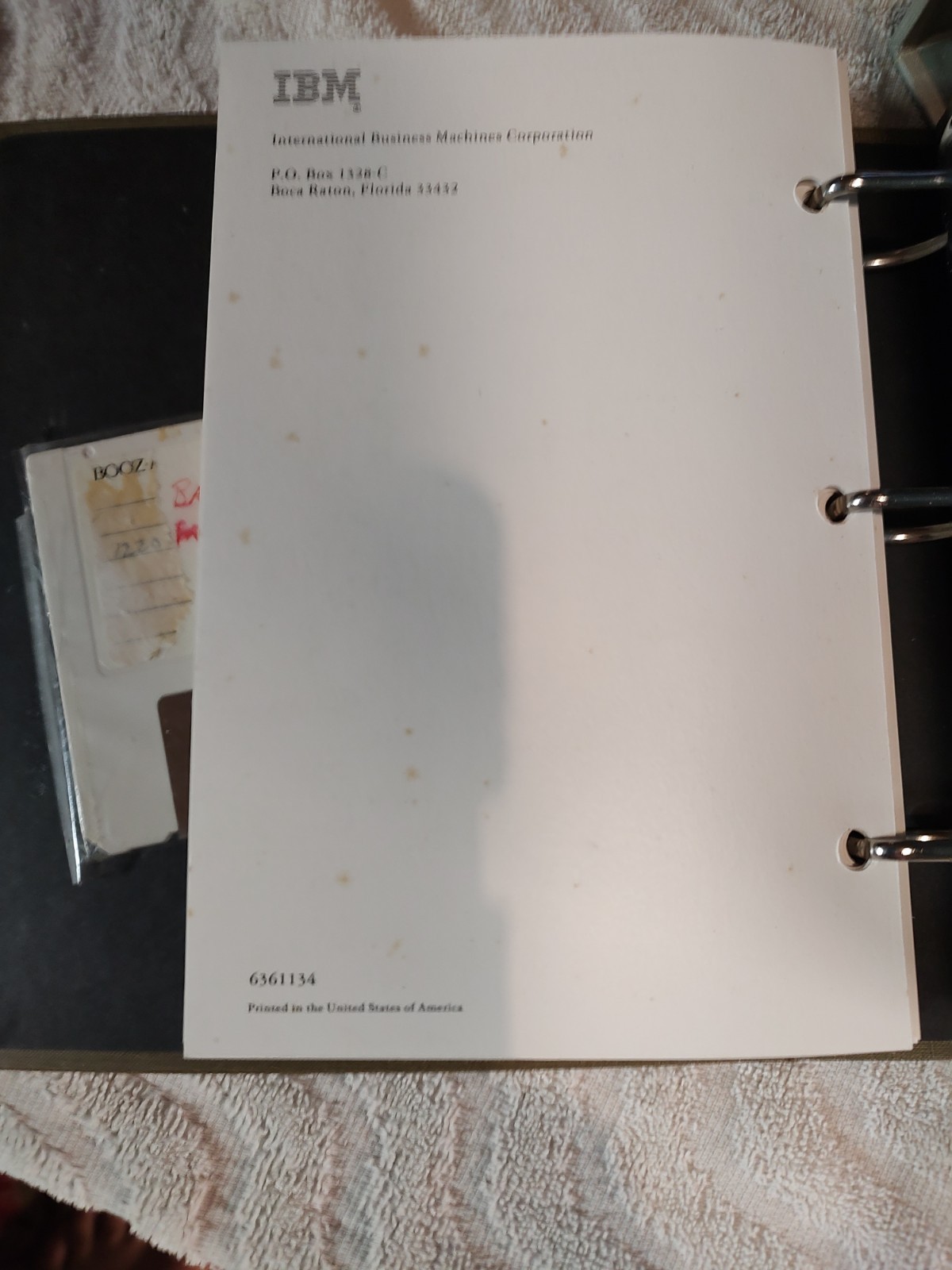 IBM Basic 3.0 Software Manual Reference Manual Library