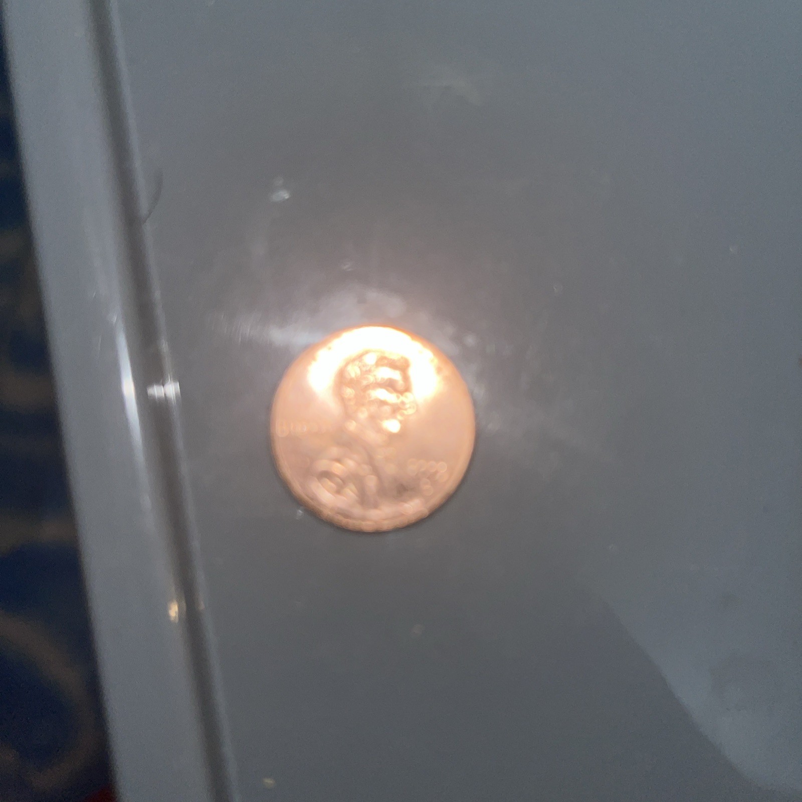 2009 Abe Sitting On a Log Penny Uncirculated