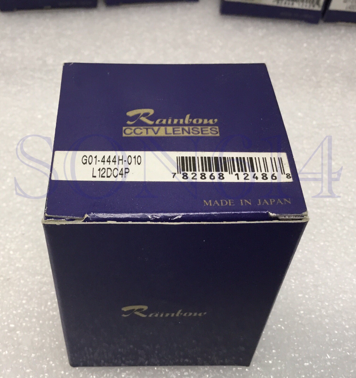 Rainbow Lens L12DC4P 12mm 1/2" Auto DC IRIS 1:1.4 CS 4 Security CCTV Camera NEW