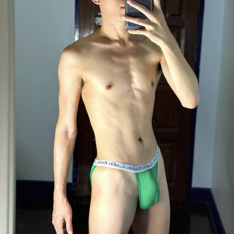Mens Ultra Tanga Brief Bikini Underwear Sexy Low Waist U-convex Pouch Underpants