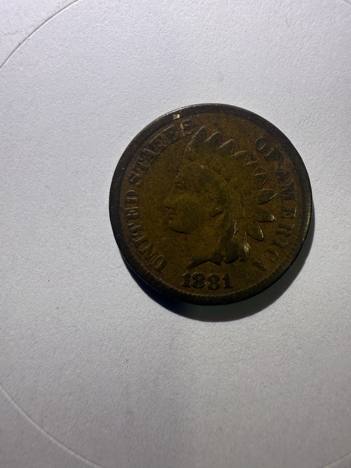 1881  Indian Head Cent