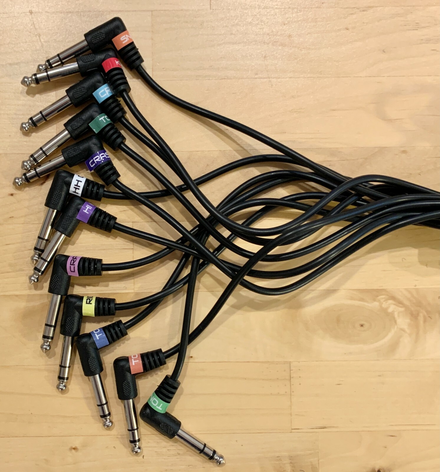 14 Cable Snake Wire Harness Kit for 2Box Drumit 3 Drum Module Three