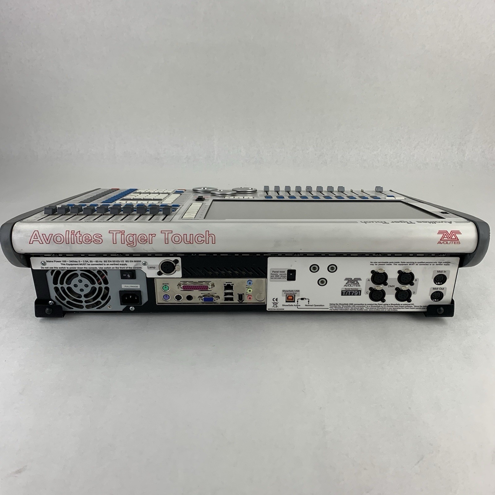 Avolites Tiger Touch Lighting Control Console Screen Has Line Bad Controls