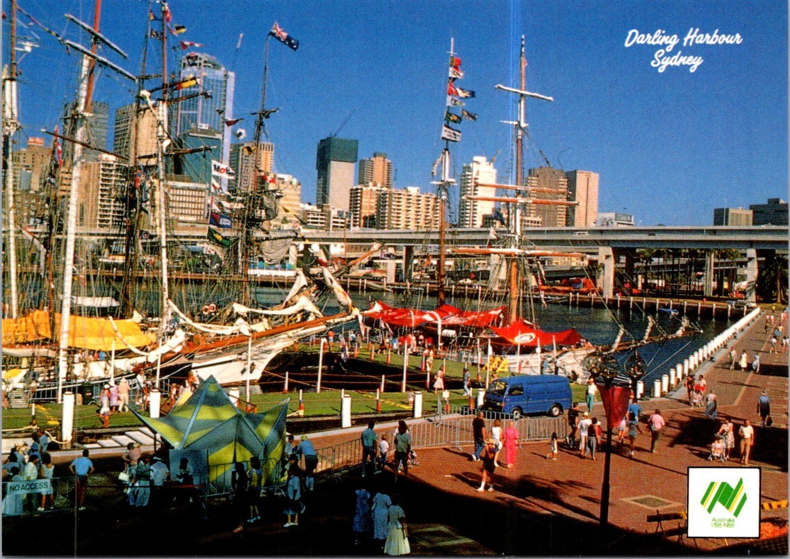 (1186) 4-7-2025 - Australia - NSW - Sydney with Waterfront promenade D. Harbour