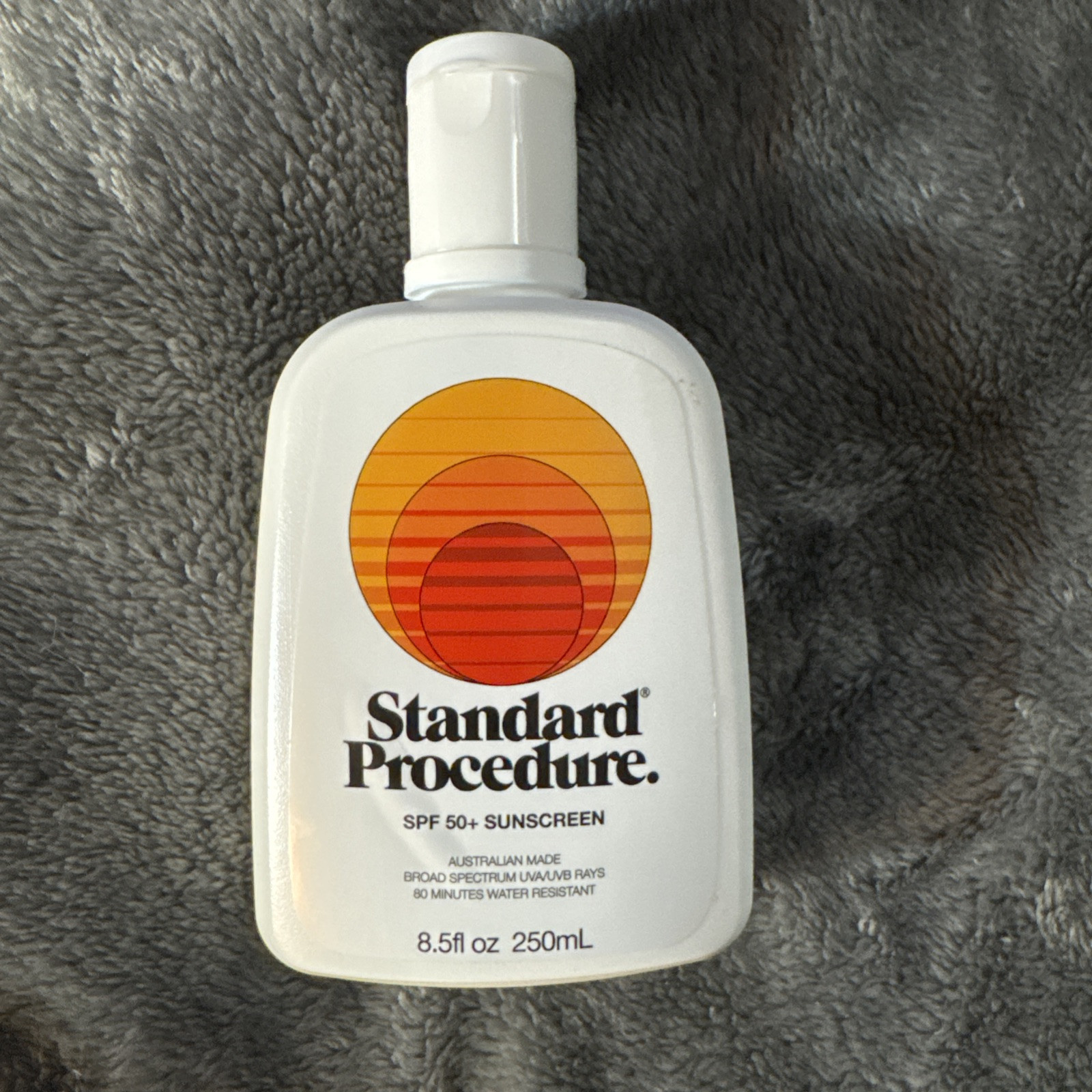 Standard Procedure SPF 50 Sunscreen Sun Protection Flip Top Rare 8.5 Oz  “READ”