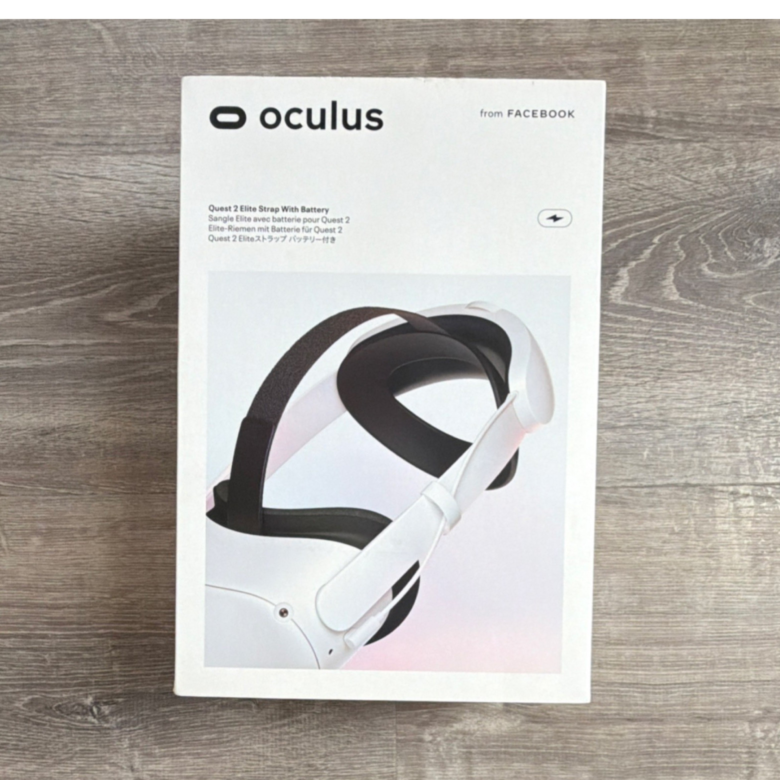 Oculus Elite Strap with Battery for Quest 2 Head Strap White USB-C