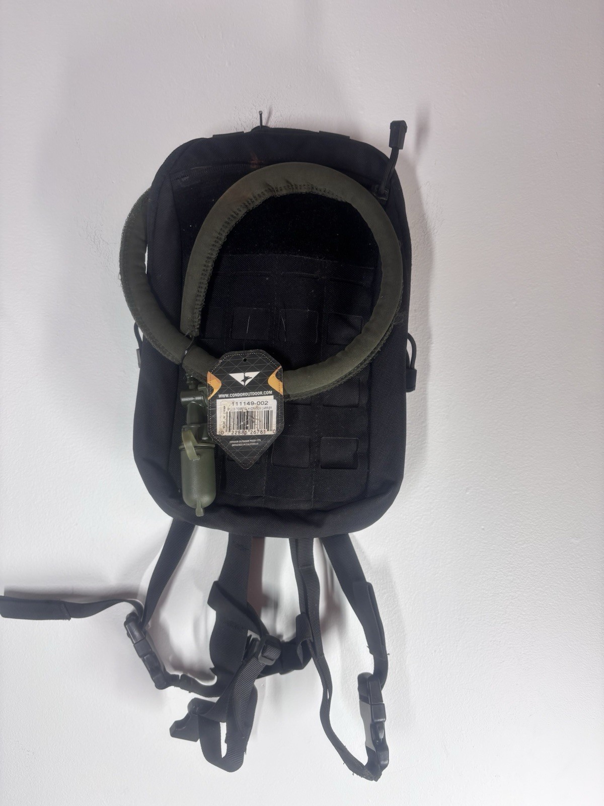 Condor LCS Tidepool Hydration Carrier  Black NWT
