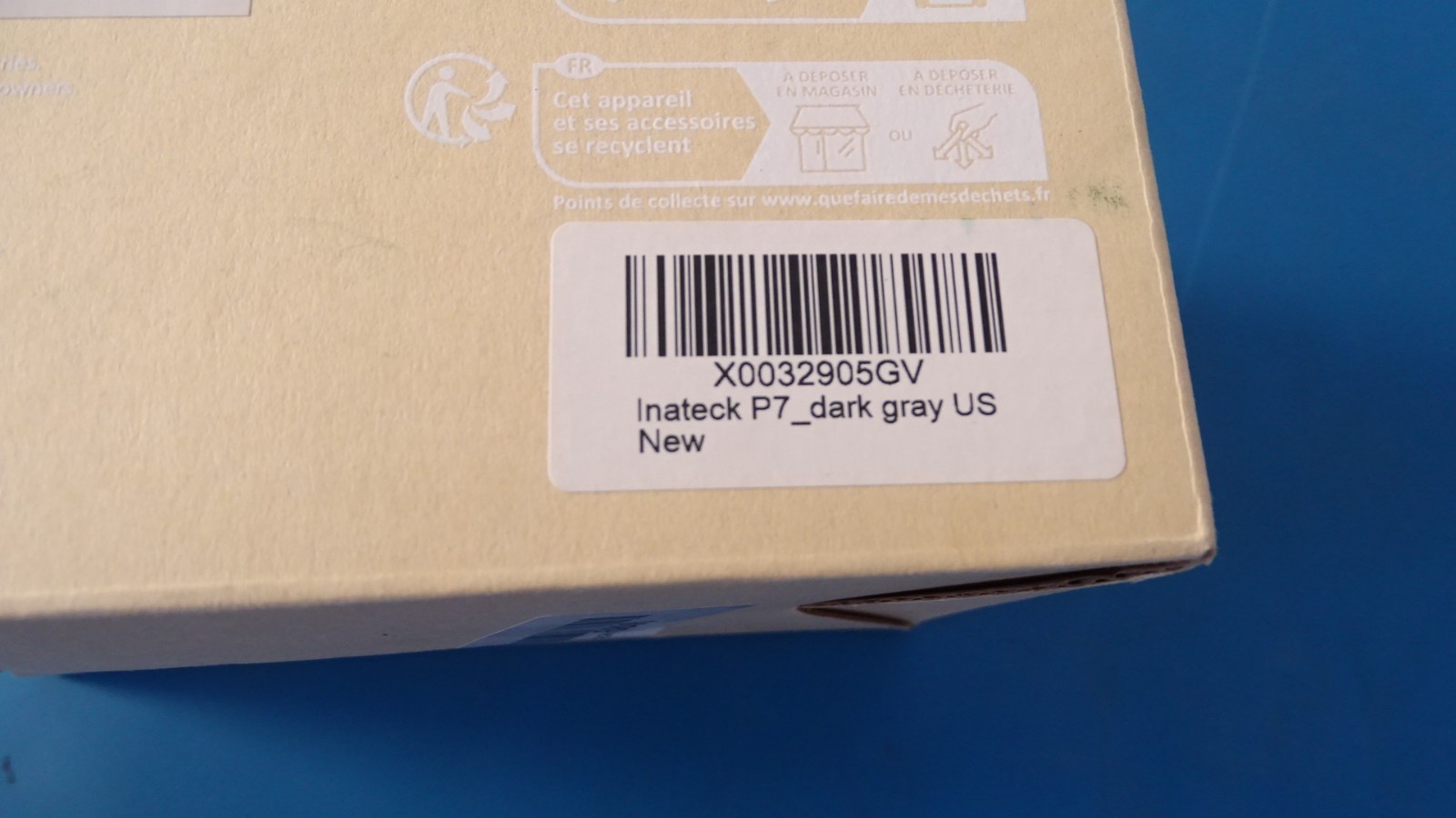 Inateck P7 wireless barcode scanner 4G25XXL1