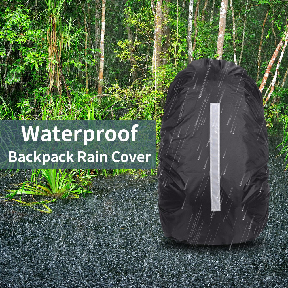 25-45L Backpack Rain Cover Outdoor Waterproof Dustproof Travel Ruck-sack R7L1