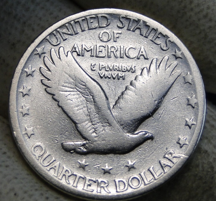 1927-S Standing Liberty Quarter