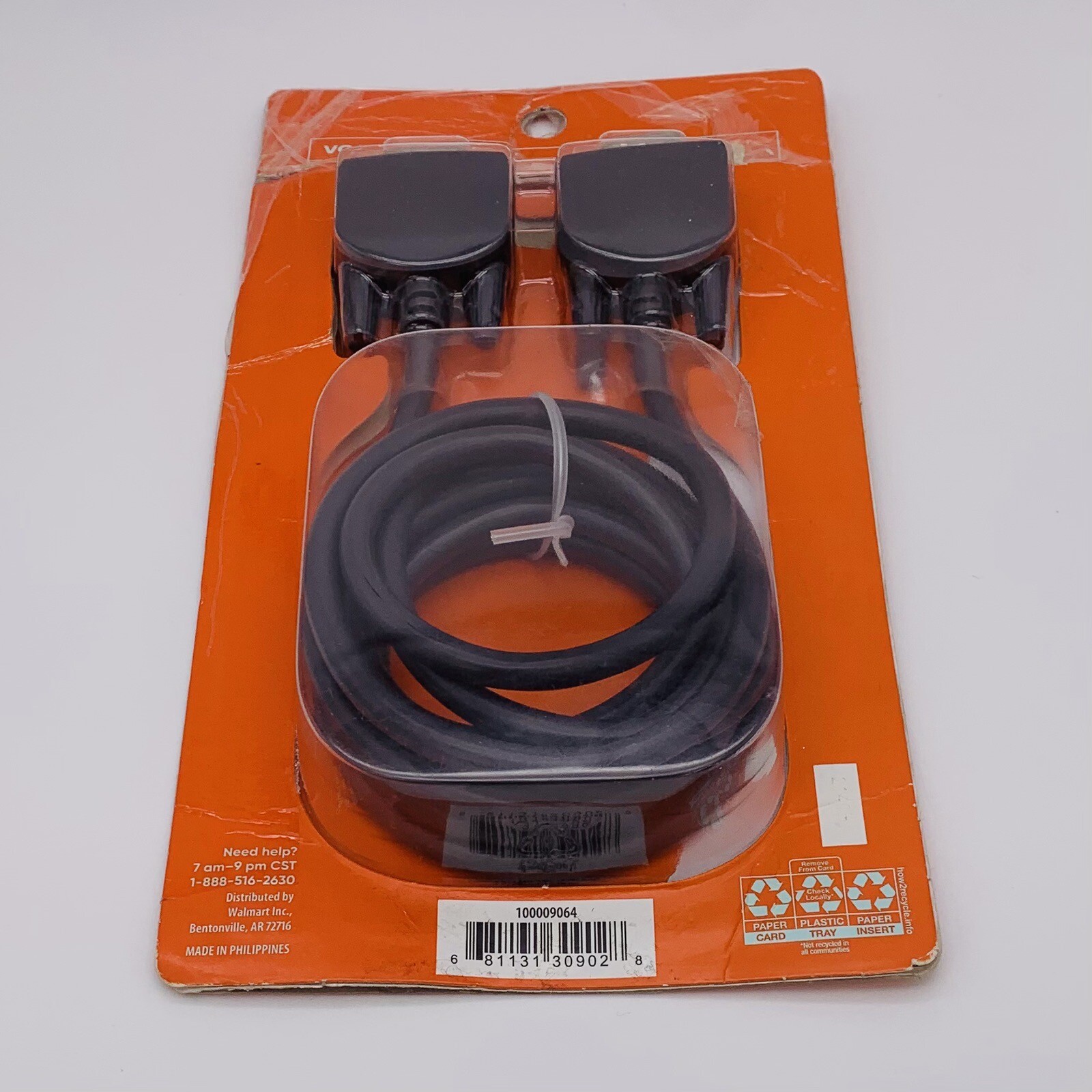 Surf Onn VGA Monitor Cable 6 ft 1.8 m Black - Open Box Distressed Packaging
