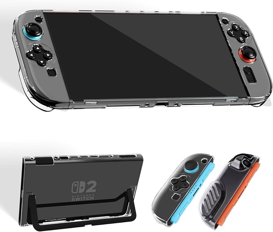 Protective Case For Nintendo Switch 2 | Clear | BRAND NEW OPEN BOX