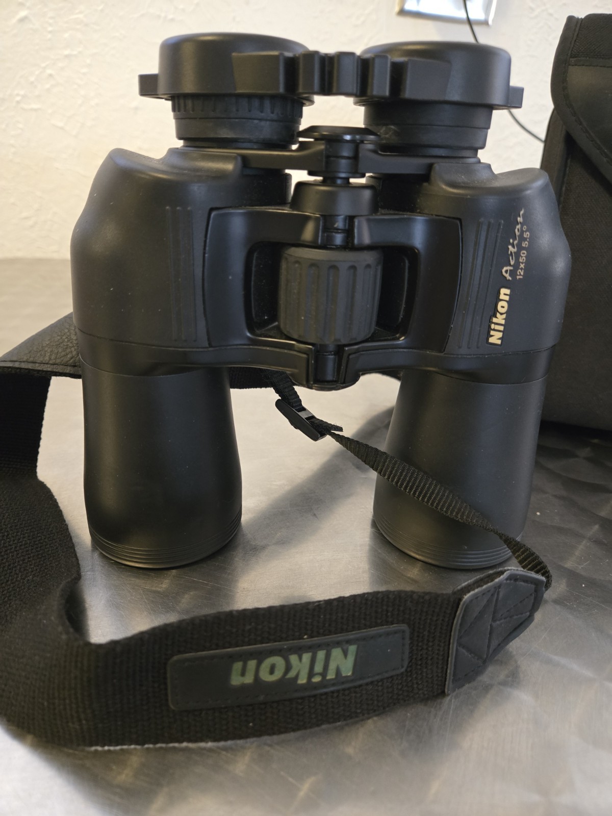 Nikon Action 12x50 5.5 Binoculars with Strap & Case & Lens Covers