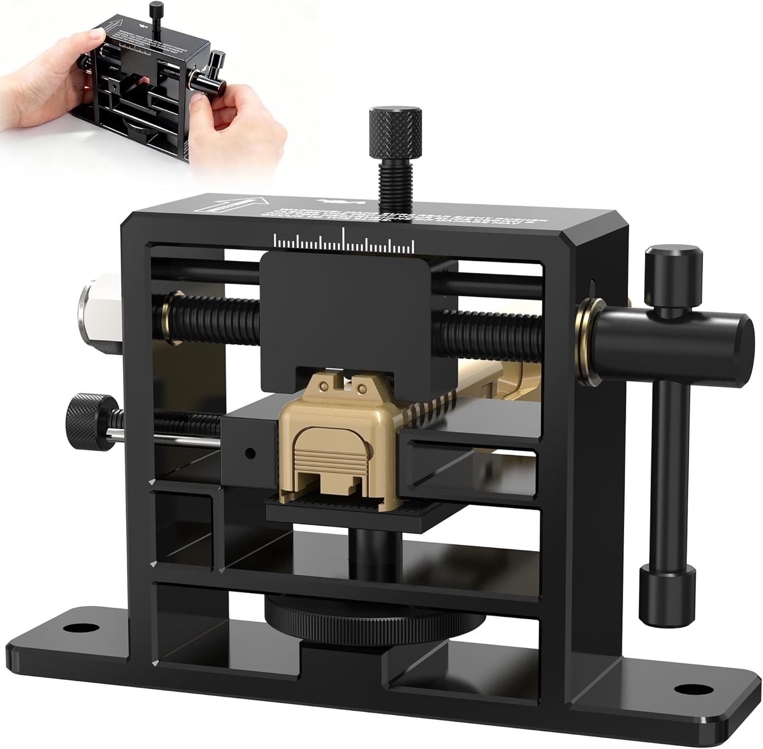 Sight Pusher Tool Heavy Duty Rear Sight Adjustment Tool for Square Slides