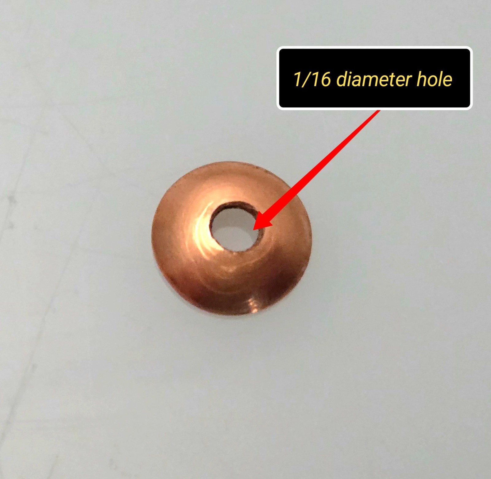 Straight Razor Hardware Pinning Kit (Domed Collars~Copper)