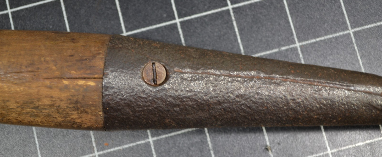 BARK SPUD - BLACKSMITH MADE - ALL ORIGINAL