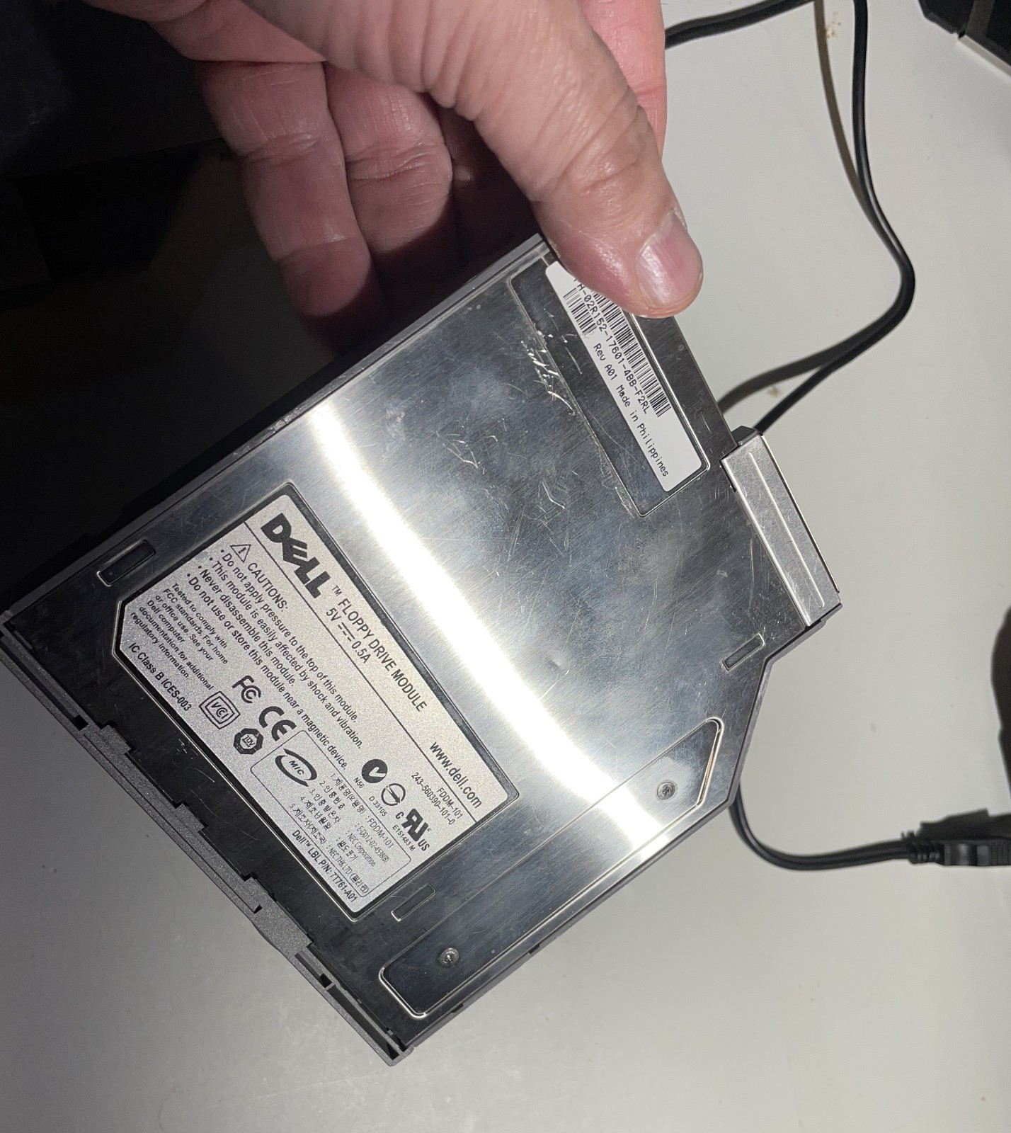 Standalone USB floppy Disk drive and DELL Latitude D-Series Laptop  DP/N 0Y6933
