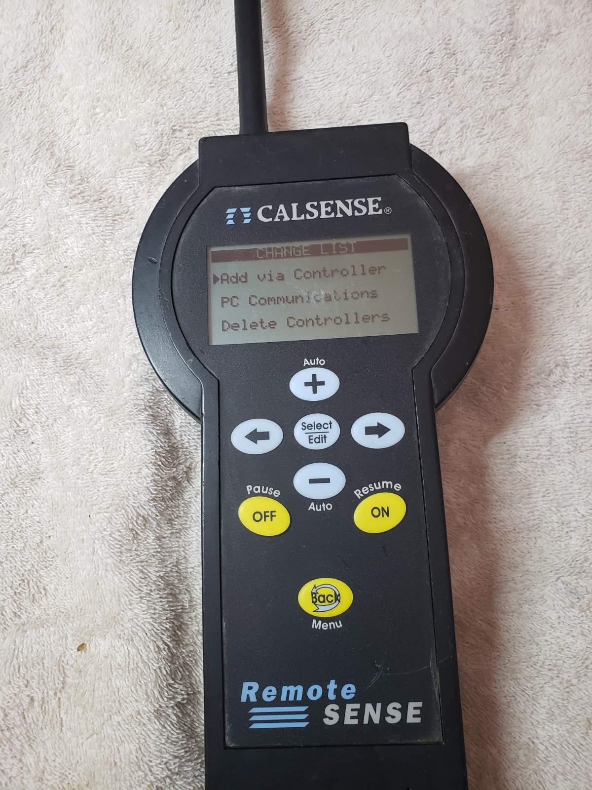 CALSENSE REMOTE SENSE HANDHELD RADIO REMOTE CONTROL