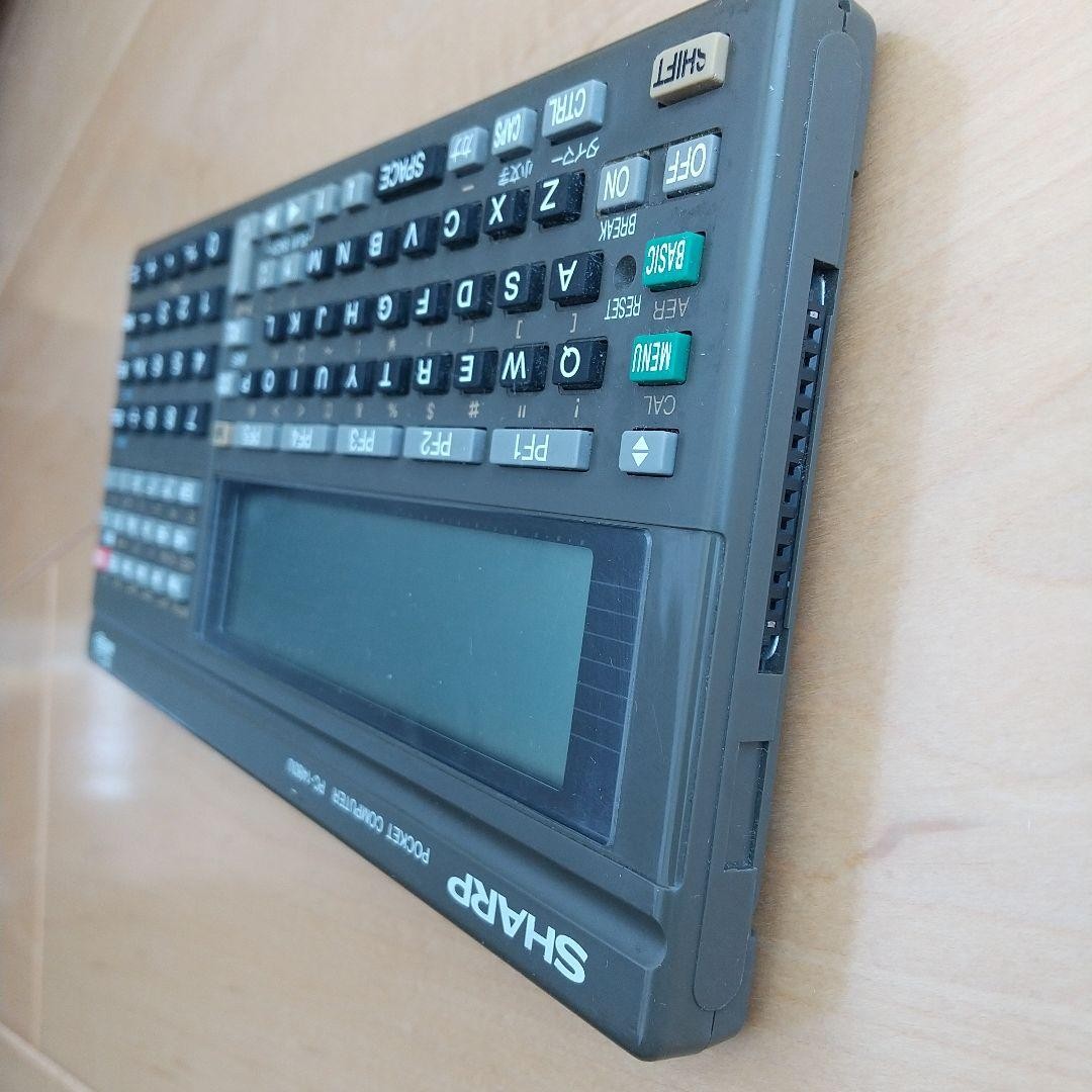 Sharp PC-1480U Pocket Computer Calculator Tested Working Japan