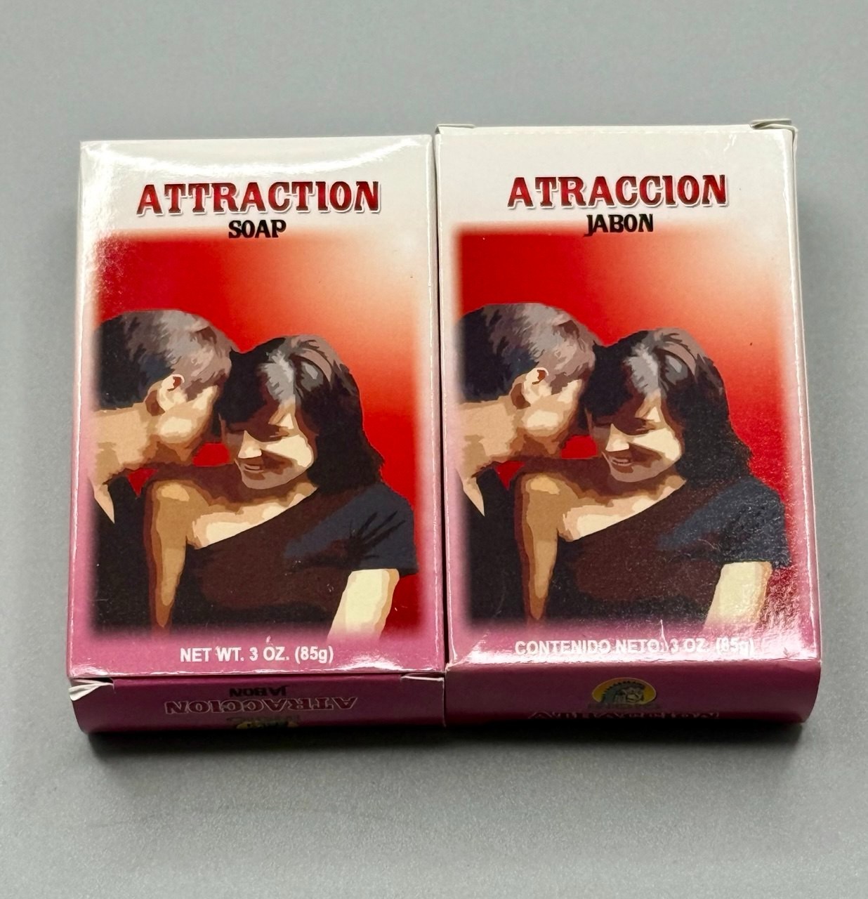 ⭕️ ATTRACTION SOAP JABON LOVE DRAWING RITUAL SPIRITUAL BAR 3 OZ LOT OF 2