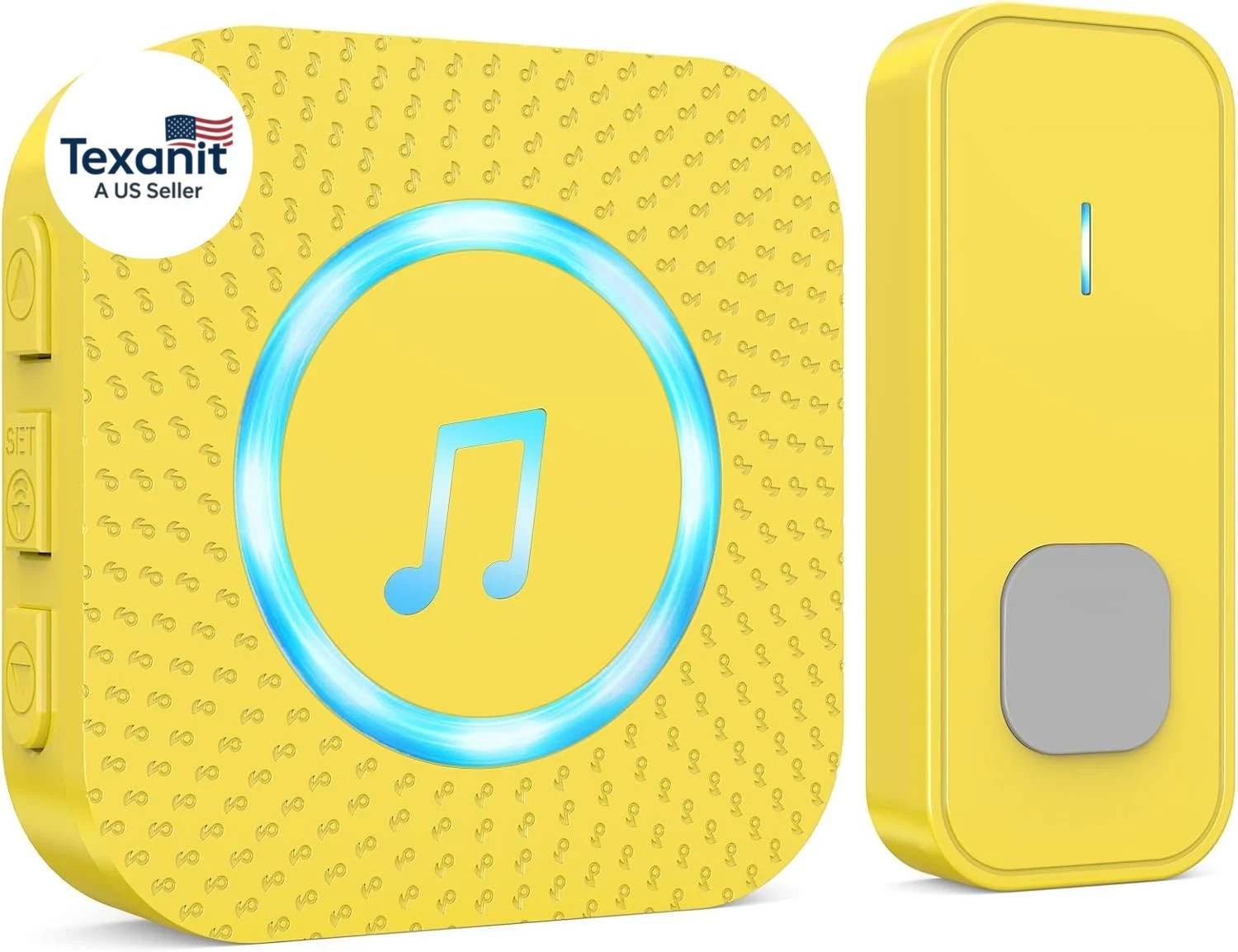 Wireless Doorbell with 1 Button 1 Receiver,Door Bell,1300Ft/400M Ultra-Long Rang
