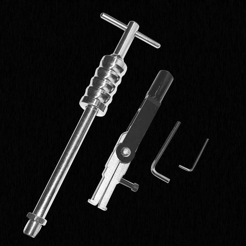 DoubleHeaded Sliding Hammer Puller Inner Bearing Puller Bearing Disassembly Tool
