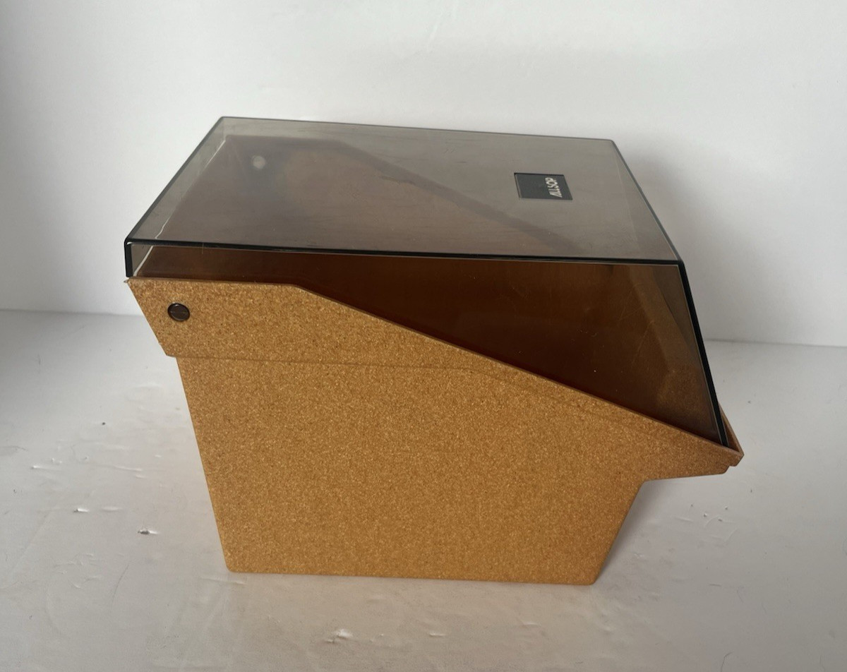 Vintage Allsop Disk File/60 5.25" Floppy Disk Storage Case Organizer