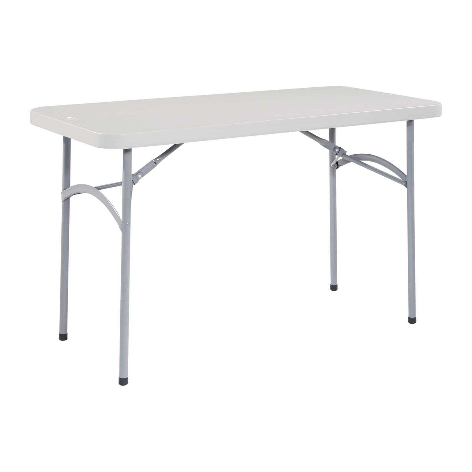 Office Star Resin Multipurpose Rectangle Folding Table for Indoor or Outdoor Use