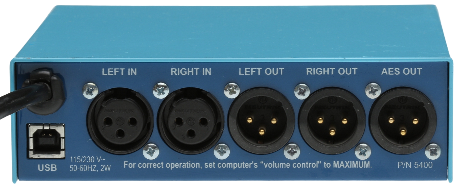 Henry Engineering USB Matchbox II Broadcast AES Digital & Balanced Analog Audio
