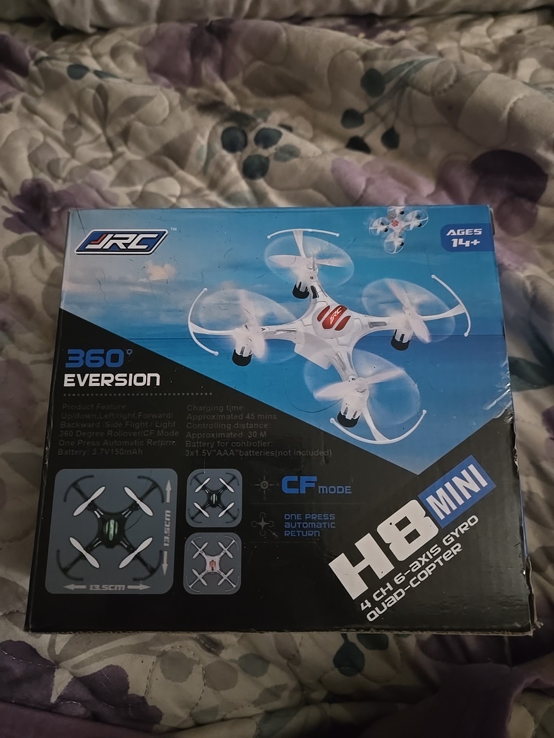JRC drone H8 MINI 4 CH 6 AXIS GYRO QUAD COPTER