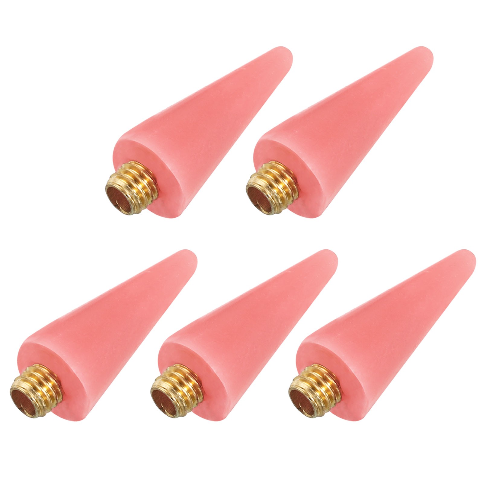 M5 Wax Tip Drill Pen, 5Pcs Drill Pen Head Nail Rhinestones Picker, Pink