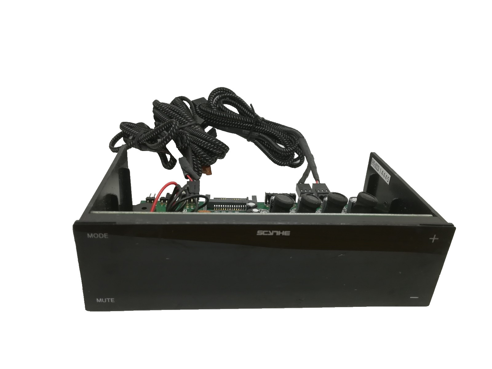 SCYTHE KAZE MASTER FLAT II KM08 BK FAN CONTROLLER 5.25" BLACK #GK13090