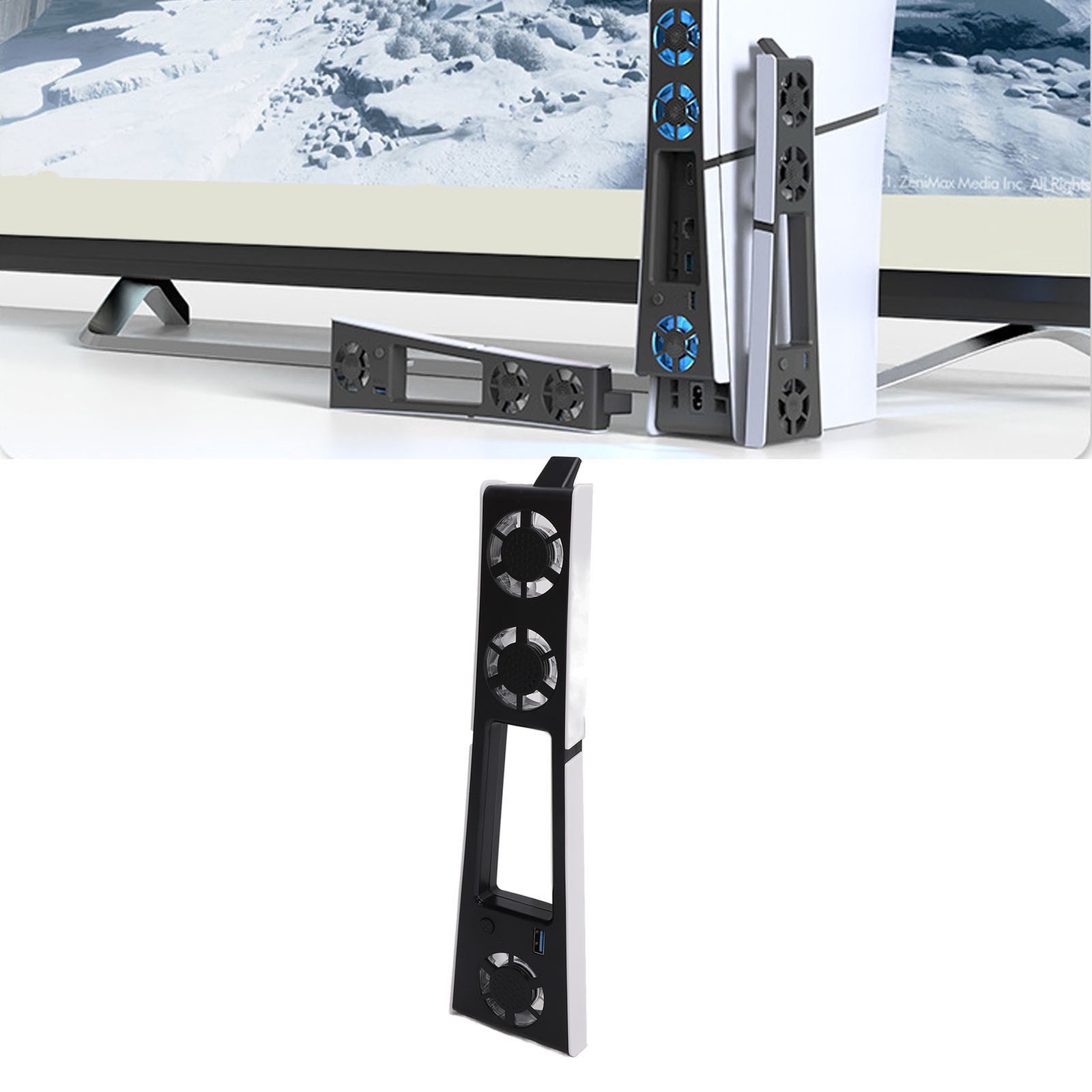 Cooling Fan For SLIM Powerful 2 Speed Quiet Efficient Cooling CX4