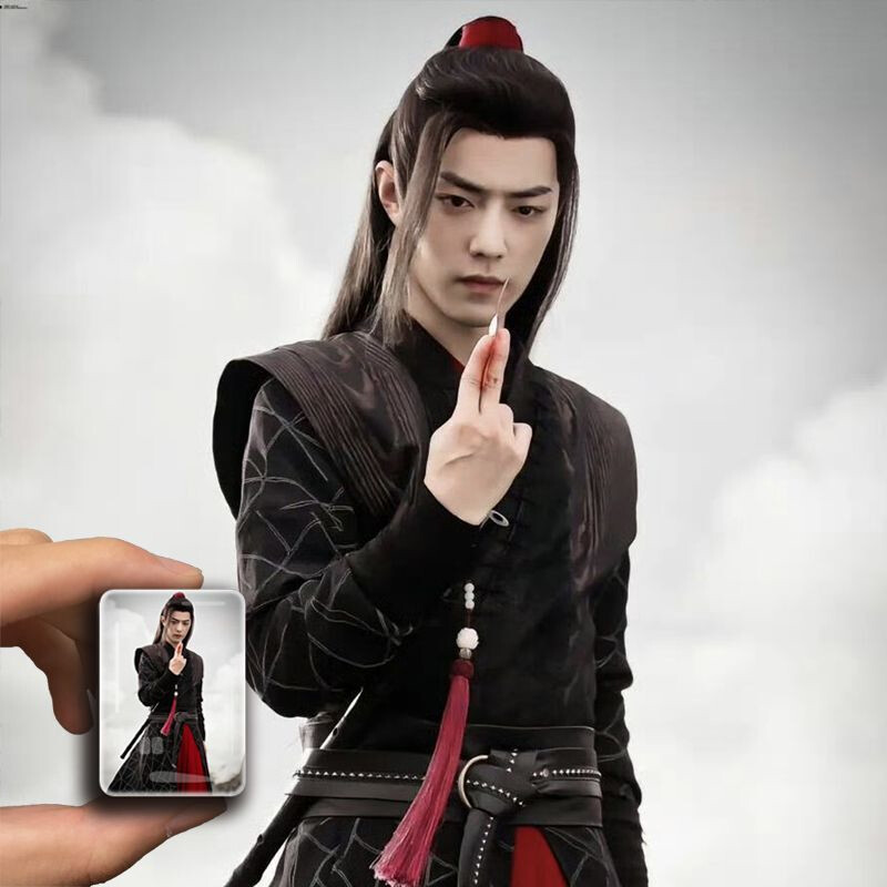 Grandmaster of Demonic Cultivation wei Wuxian xiaozhan badge gift 6pcs