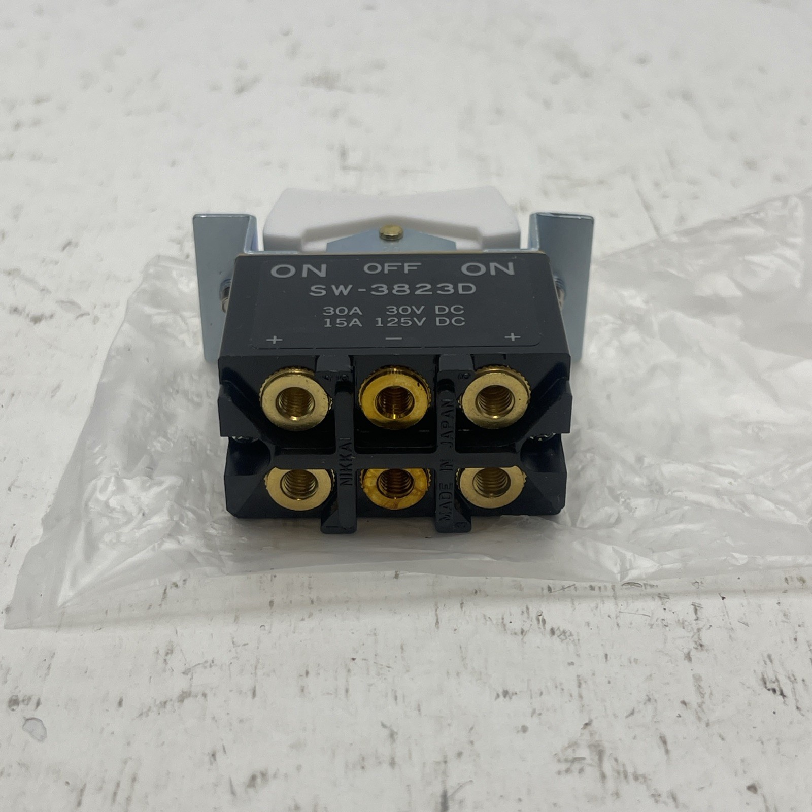 SWITCH, SW-3823D, 30A 30V DC, 15A 125V DC