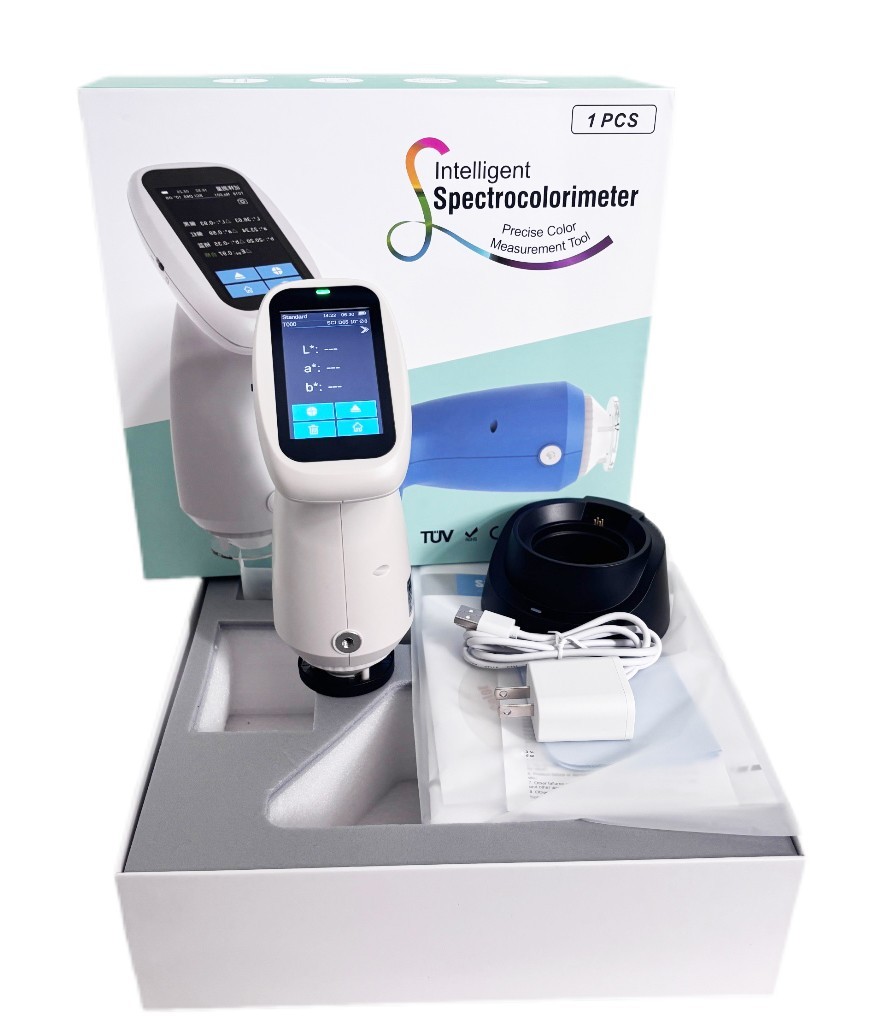 Portable Spectrophotometer with Single Caliber Φ4mm Repeatability 0.04 USB
