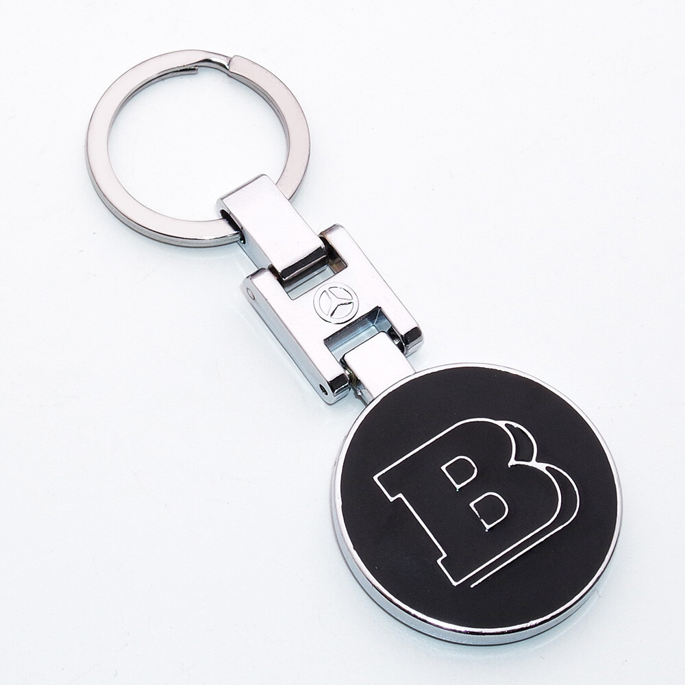 3D For Brabus AMG Sport Logo Alloy Car SUV Home Keychain Ring Decoration Gift