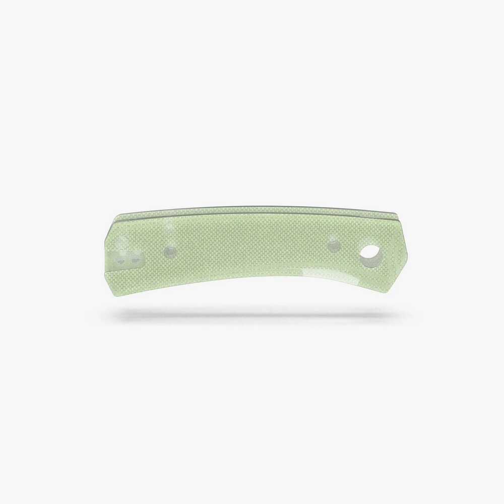 Flytanium Lander Handle Scales Jade G10 Construction - FLY-1303NJ
